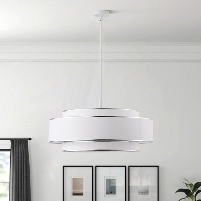Luminaire suspendu en fer 6 lumières