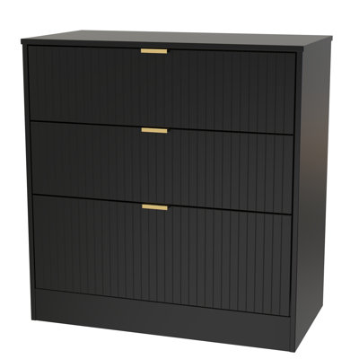 Berklie 77cm W 3 - Drawer Chest of Drawers