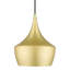 Luminaire suspendu en métal 1 lumière Schultz l 9,5 po-1165726498
