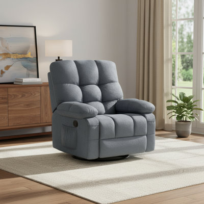 Fauteuil inclinable inclinable et chauffant 39 po