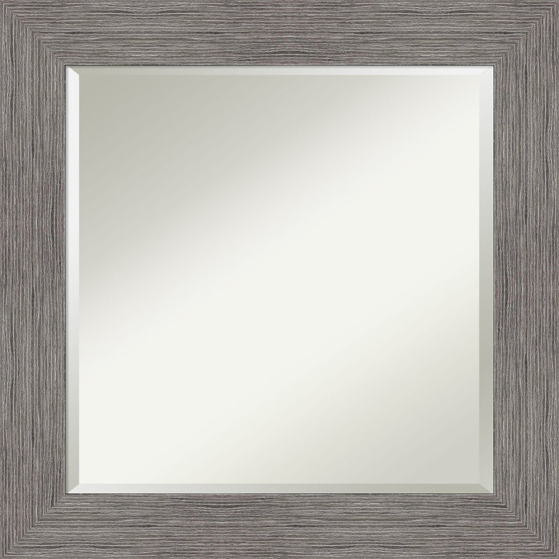 Eliakim Flat Wall Mirror, 25.38" x 25.38"