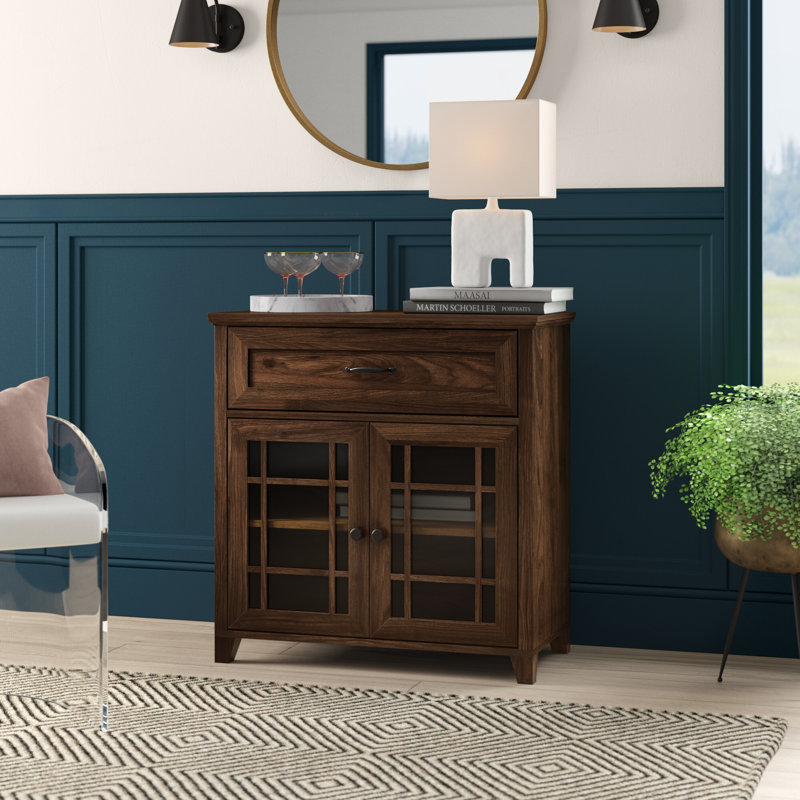 Halethorpe Accent Cabinet, Dark Walnut