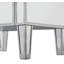 Table de chevet Latasha en argent
