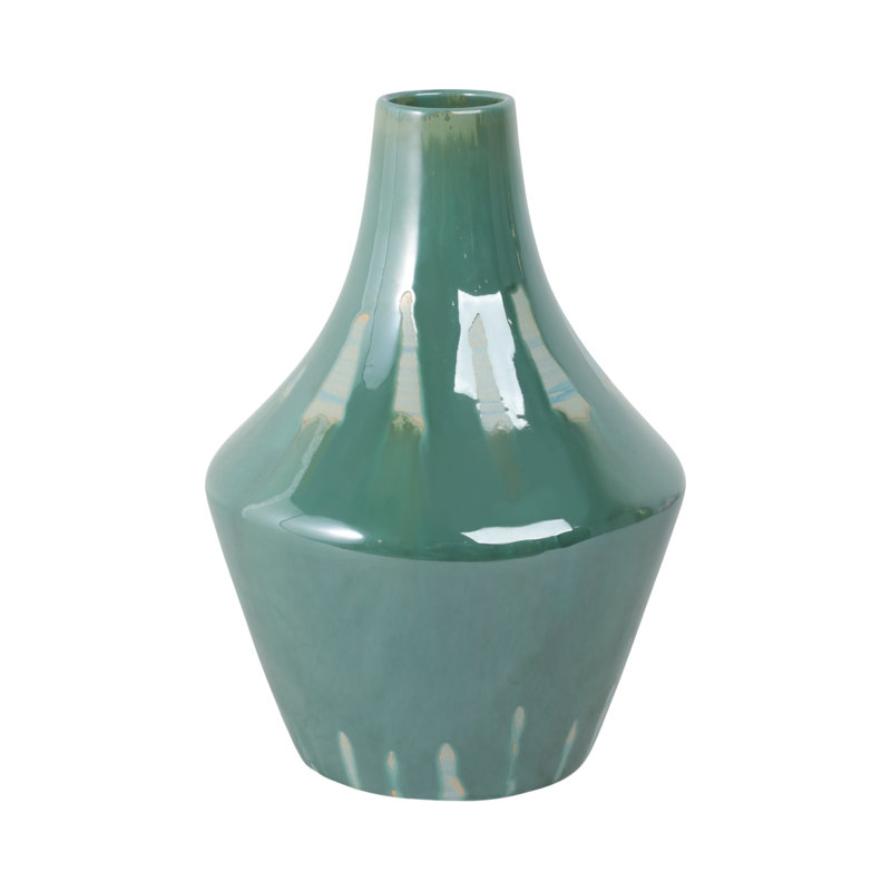 Vase en céramique Keiser, H 12 po x l 8 po x P 8 po