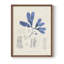 Blue Marine Algae VII, reproduction encadrée - bois massif-1768476531-1768476532