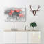 Red Poppy Field - Wrapped Canvas Painting-56644863