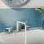 Robinet pour salle de bain à 2 poignées avec drain-89930507