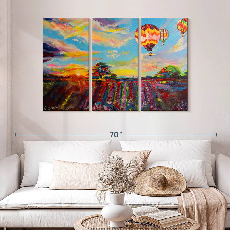 Mehar Balloon Skies, H 32 po x l 50 po