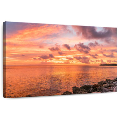 Gillard Curacao Sunset Seascape