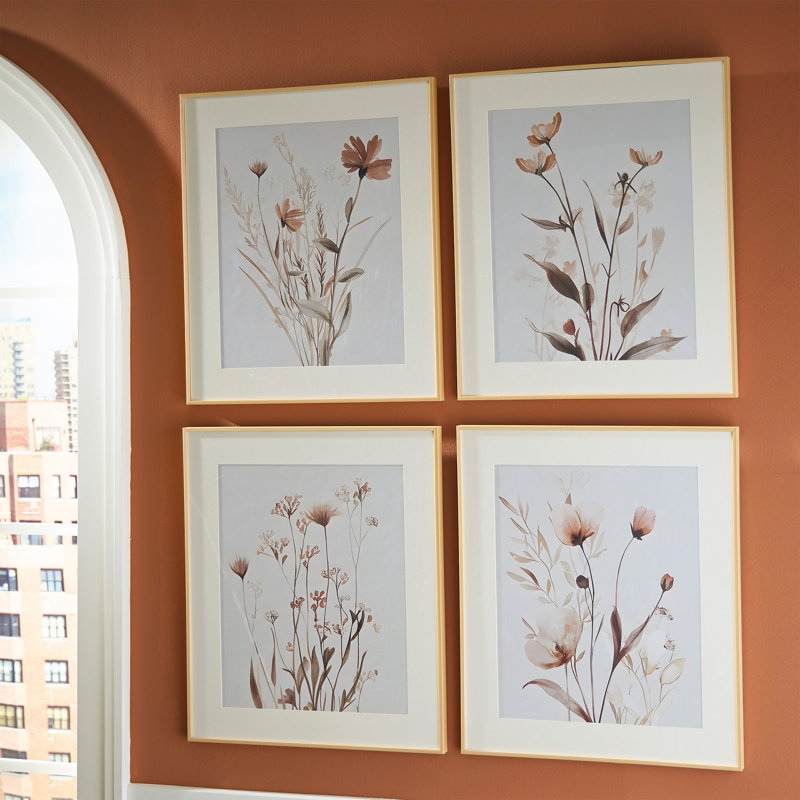 Art mural Chettings (ensemble de 4)