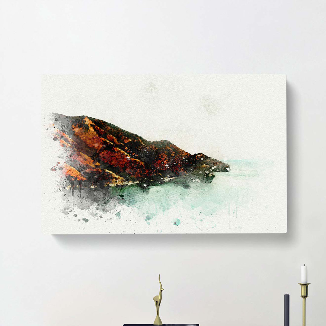 Taganga Santa Marta In Colombia In Abstract - Wrapped Canvas
