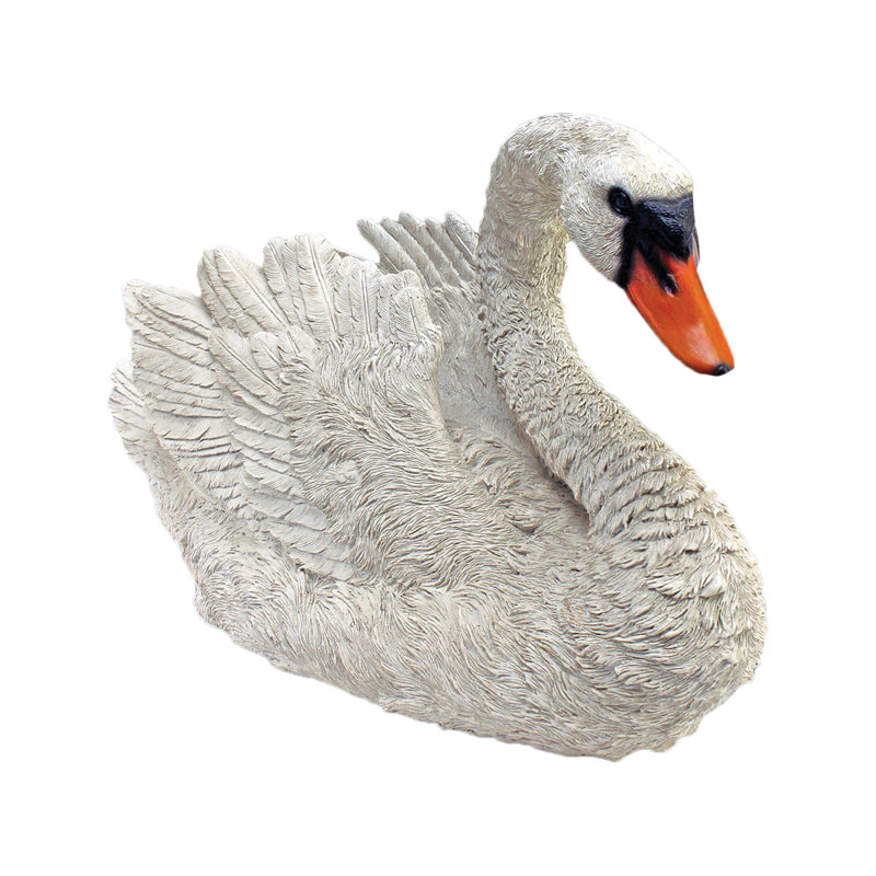 Statue cygne blanc, 1