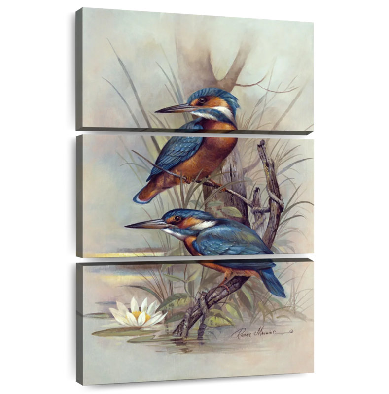 Brampt River Kingfisher, 50" H x 32" W