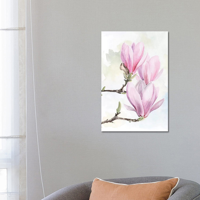 Magnolia Blooms I by Jennifer Paxton Parker - Wrapped Canvas Print, 66.04 cm H x 45.72 cm W