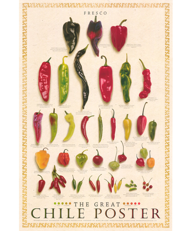 Le grand Chili, affiche IMA-m218, H 18 po x l 12 po