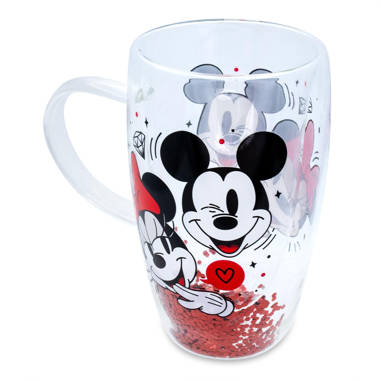 Mickey and Minnie Mouse Perfect Match Ceramic Coffee Mug | Holds 20 Ounces