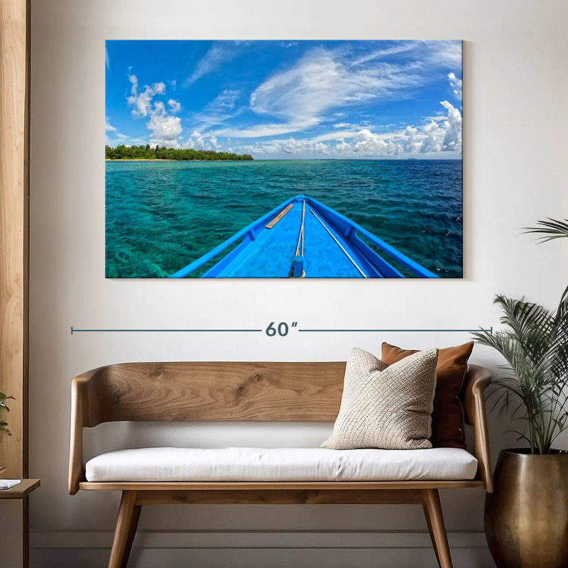 Mehar Siladen Island Boat, 34" H x 51" W