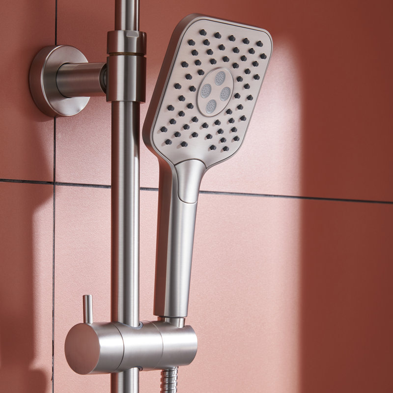 Système de douche complet avec valve brute