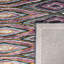 Serra Geometric Handmade Tufted Wool Blue/Pink Area Rug-681756603