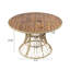 Ensembles de salle à manger de patio en teck durable, élégance en bois d'acacia pour tout espace extérieur