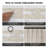 Armita Italian Faux Linen Room Darkening Curtains for Bedroom & Living Room Curtains - Single Panel Window Curtains-1943634164-1943634170