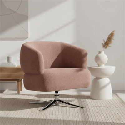 Fauteuil d'appoint pivotant 29 po