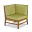 Fauteuil d'angle, vert-599126486