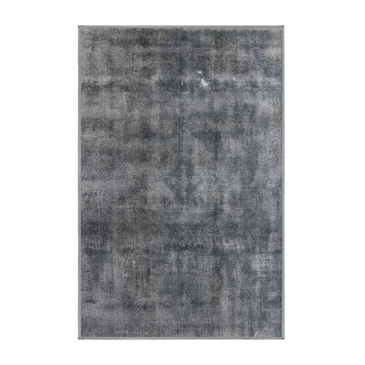 Tapis oriental gris