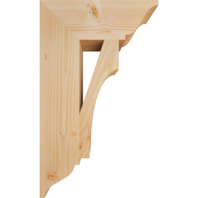 Support traditionnel Westlake, Cèdre rouge de l'Ouest, Lisse, H 30 po x l 5,5 po x P 18 po