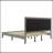 Solid Wood Platform Upholstered Headboard Bed-1504778051