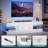 Kruszewski 60 inch  Glossy TV Stand Fits TV Up to 65 inch with Drawer and LED Light Stone Grain Media Console-1955815686