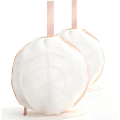 Sac de lavage pour soutien-gorge avec armature en plastique intégrée, protection de linge en maille sandwich 3 couches pour bonnets A à D