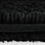 Tapis pour salle de bain réversible noir 100% coton 24 x 72 po 3000 g / m² - Walk On Clouds, lavable à la machine, fabrication de qualité supérieure, utilisation à long terme-131221347