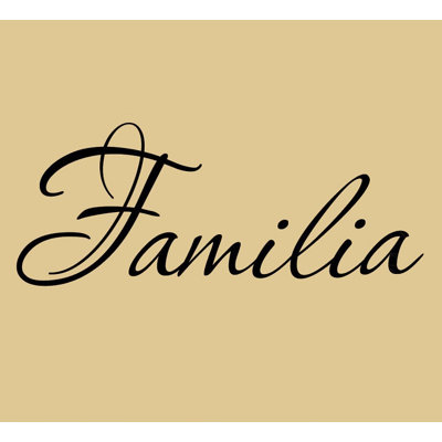 Text & Numbers Wall Decal