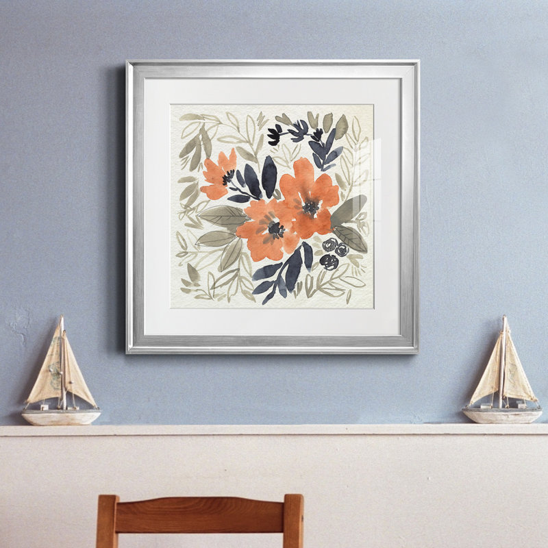 19_Sienna & Paynes I-Premium, reproduction encadrée prête à être accrochée, H 17,5 po x l 17,5 po x P 1,5 po, Blanc