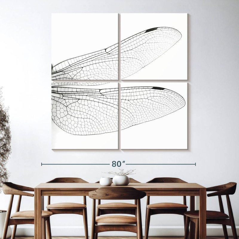 Brampt Dragonfly Wings, 74" H x 74" W