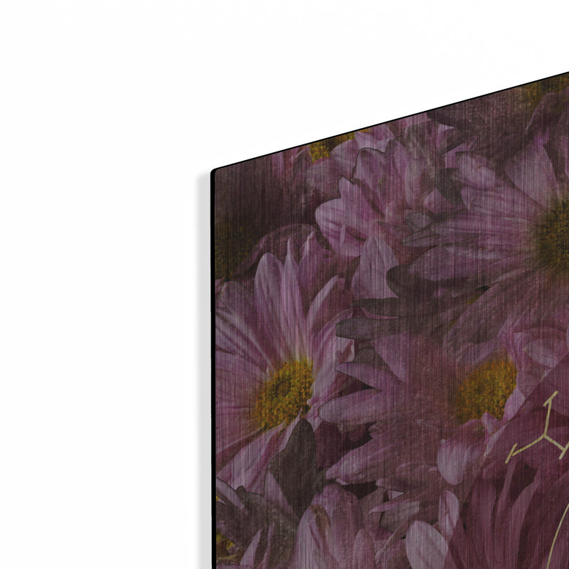 Trinx «Flowersay 4» par Art Licensing Studio, art mural en métal