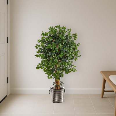 Ficus Artificial Tree in Jute Planter