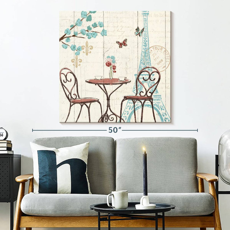 Paris Tour I, 33" H x 33" W