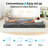6-Inch Foldable Gel Memory Foam Mattress | Perfect For Murphy Beds, Rvs & Multi-Use Spaces-883133198