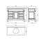 Ensemble de meuble-lavabo simple 50 po Aberdash-9282251