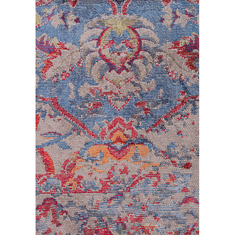 Tanna Vintage Look Hand Loom Indoor / Outdoor Area Rug, Rectangle 6'6" x 8'2"