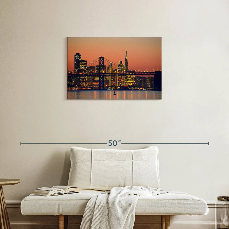 «Sirci Vibrant», horizon de San Francisco, H 20 po x l 30 po