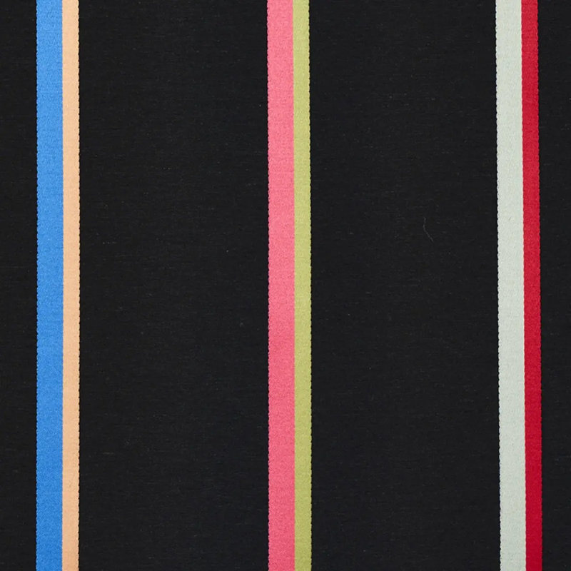 Larivey Stripe Fabric, Charcoal