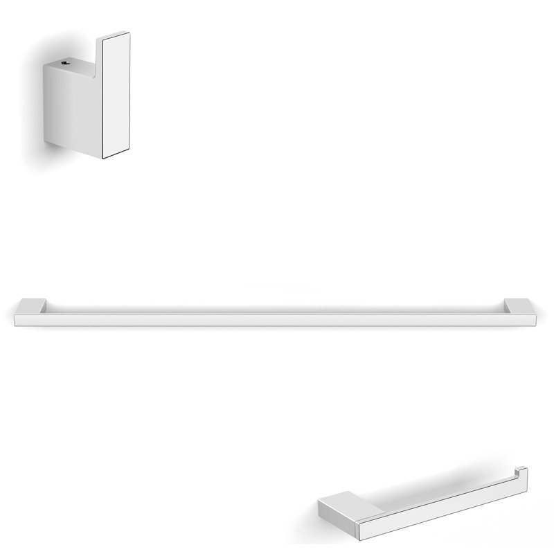 Evo 3 Piece Bathroom Hardware Set