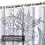 Rideau de douche 12 crochets Forest Forest-683515086