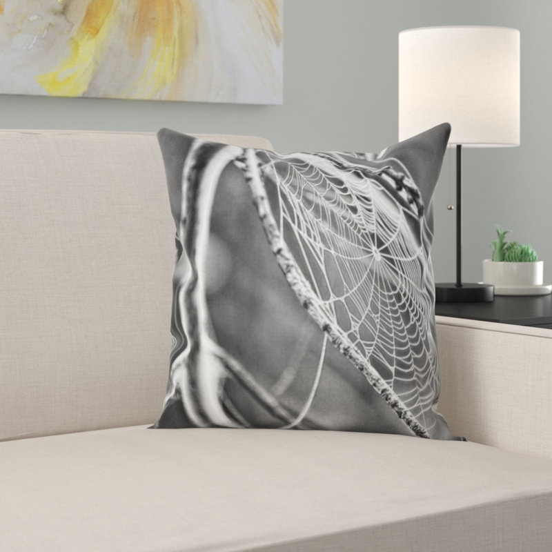 Microsuede Throw Pillow