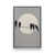 Cadre flottant en chrome poli
