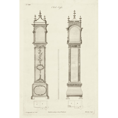 Boîtiers d'horloge Chippendale I
