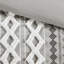 Housse de couette en chenille multicolore - Chambre avec literie en coton à motif géométrique-121409460